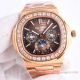 PP Factory Patek Philippe Nautilus Complications Rose Gold Chocolate Super Clone Watch (2)_th.jpg